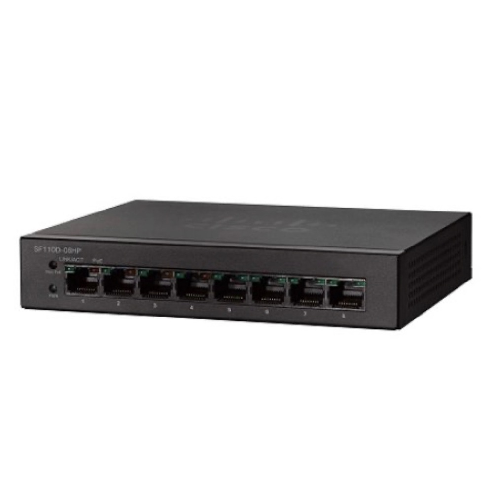 Cisco SF 110D-08  8-Port 10/100 Desktop Switch
